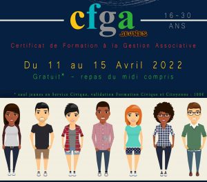 Lire la suite à propos de l’article Session CFGA Jeunes avec nos différents partenaires – Du 11 au 15 avril 2022
