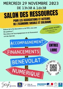 Lire la suite à propos de l’article Salon des ressources pour les Associations et acteurs de l’Economie Sociale et Solidaire